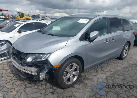 2019 Honda Odyssey Ex из США, поврежденный, VIN 5FNRL6H59KB018339